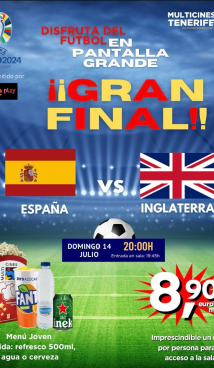 FINAL Eurocopa: España – Inglaterra