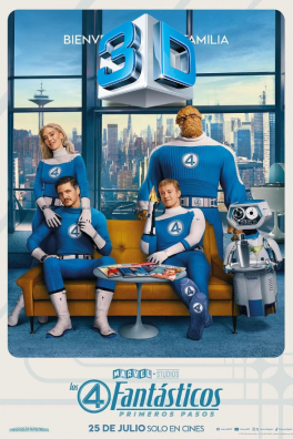 Los 4 Fantásticos: Primeros pasos 3D