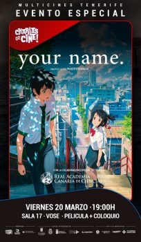 Charlas de Cine: Your Name (VOSE)