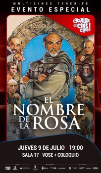 Charlas de Cine: El nombre de la rosa