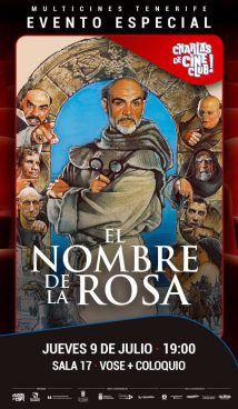 Charlas de Cine: El nombre de la rosa