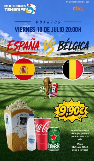 Mundial 2026: Cuartos – España vs Bélgica
