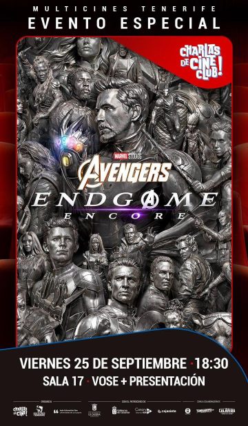Charlas de Cine: Avengers: Endgame