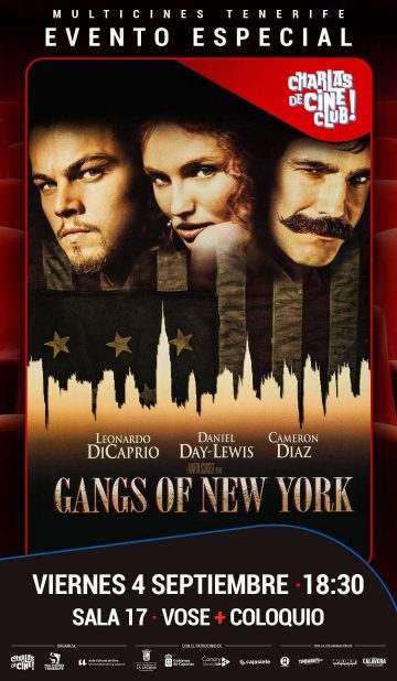 Charlas de Cine: Gangs of New York (VOSE)