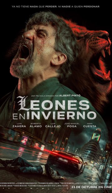 Leones en invierno